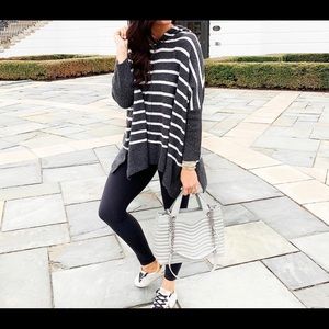 Loft Hooded Poncho Sweater